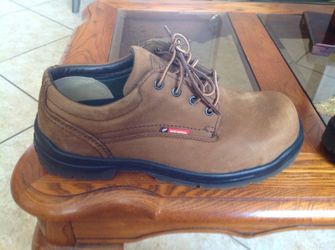 Red Wing steel toe shoes