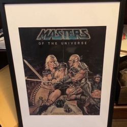 He Man Masters Of The Universe Framed Poster