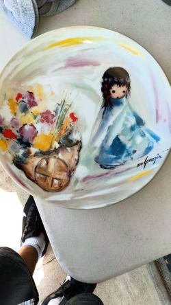 Vintage plates