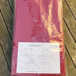 Foldable Stroage Ottoman Brand New In Box 