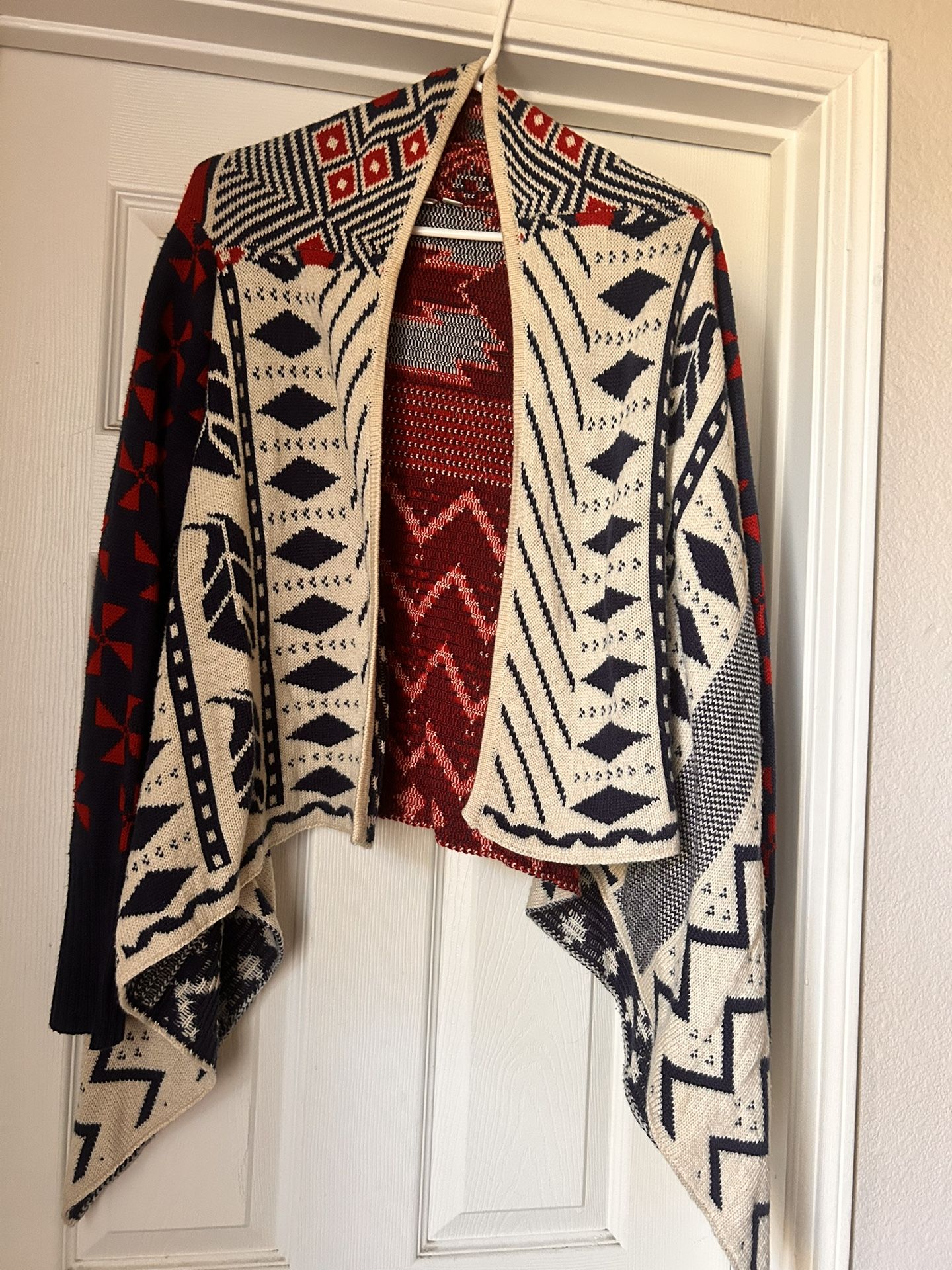 Women Knit Cardigan Large