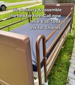 Hospital bed (FREE DELIVERY) Nurse Bed. Cama de hospital