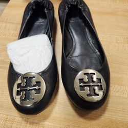 Tory Burch Reva Flats Leather 