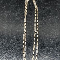 Silver Chain Necklace 