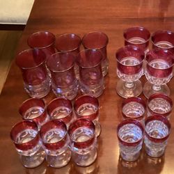 VARIOUS  VINTAGE  KING’S CROWN  by TIFFIN-FRANCISCAN 