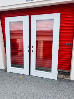 Exterior French Door Set 70x77 No Frame