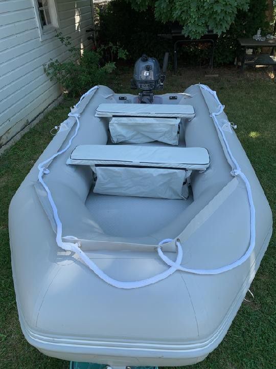 11FT Inflatable Boat with Motor