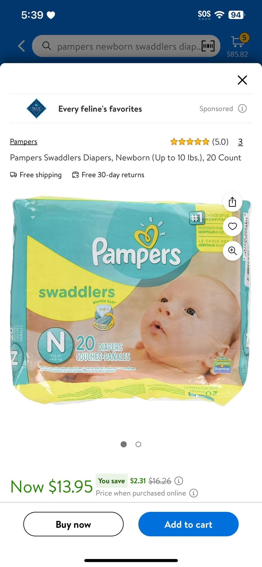 Pampers