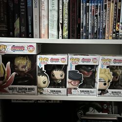 Boruto Funko Pops 