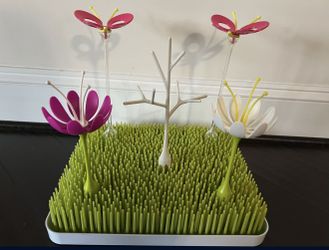 Boon Lawn Drying Rack And Accessories Bundle - New 