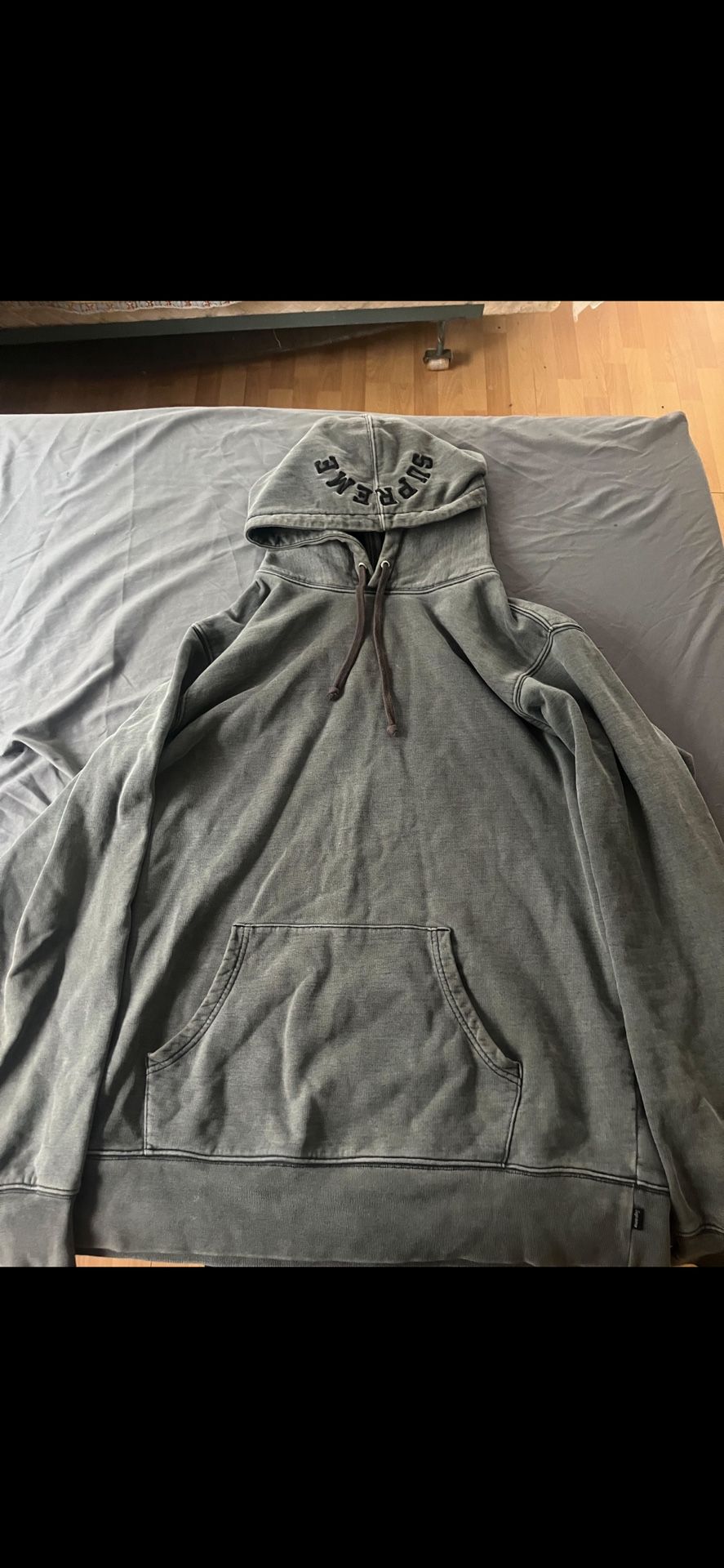 Grey Mens Supreme Sweatshirt
