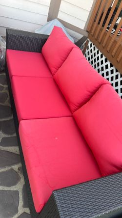 Outdoor couches!