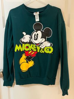 Size S Forest Green Mickey & Co. Sweater from Disneyland, CA