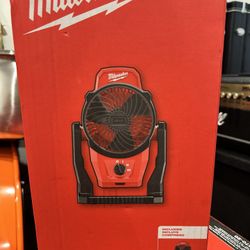 Milwaukee M12 Fan Tool Only New Pick Up Only $80 