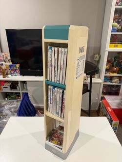 Nintendo Wii Game Storage Tower / Organizer – Game & Accessory Stand
