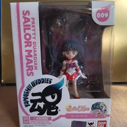Bandai Tamashii Buddies Pretty Guardian Sailor Moon 009 Sailor Mars Figure