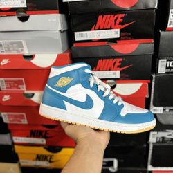 DS Jordan 1 Mid Aquatone size 10