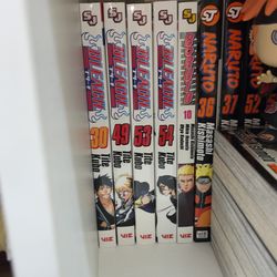 Bleach Mangas 30,49,53&54