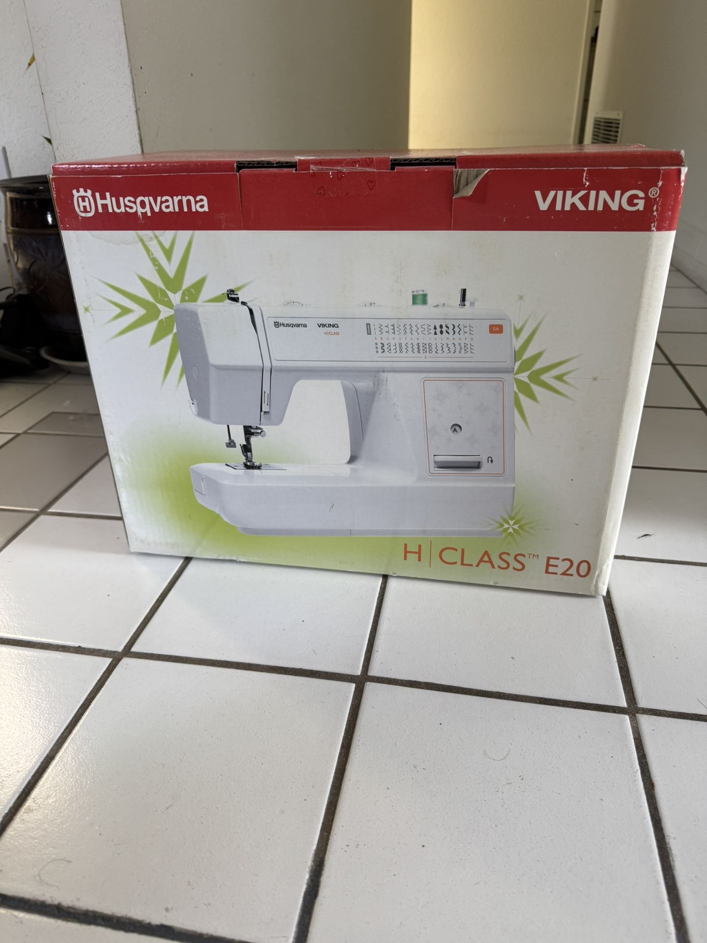 Never used Sewing machine Viking H Class E20
