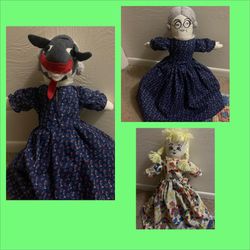 One Of A Kind 3 Way Vintage Doll