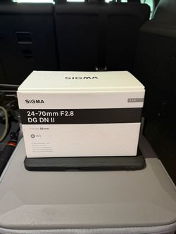 Sigma 24-70 2.8 Mark II Sony E Mount