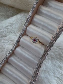 Anillo pequeño de Flor