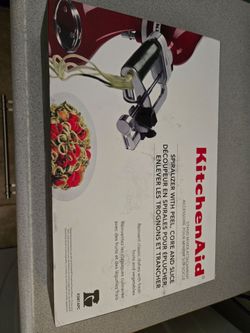 Kitchen Aide Spiralizer attachments