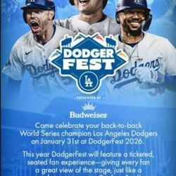 Dodger Fan Fest Ticket