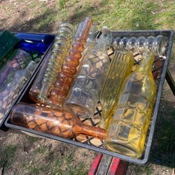 Antique Glass Bottles