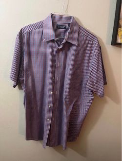 Roundtree & Yorke Short Sleeve Button-Down Shirt