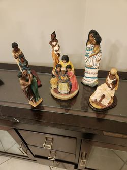 Limited edition Black art figurines collection