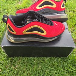 Nike CU4871-600 - Air Max 720 - University Red/Black - Size 7.5 - New - $50