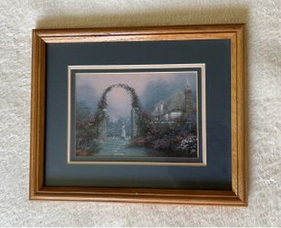 Framed Cottage Garden Art Print