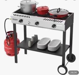 Brand New 3 Burner Propane Grill Already Assembled!