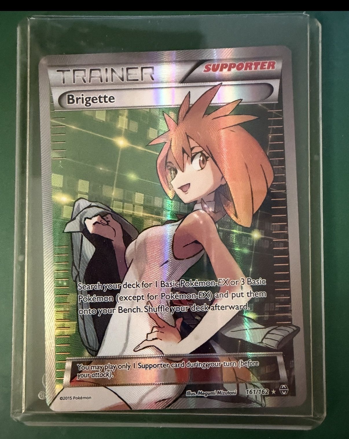 brigette pokemon card full art Pokémon Trainer XY Breakthrough 161/162 – Grail Collectibles AZ Noticeable imperfections are okay 2015 Pokemon XY BREAKthrough Full