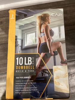 New set of 5 lb dumbbells