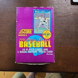 1991 Series 2 Score Unopened Box