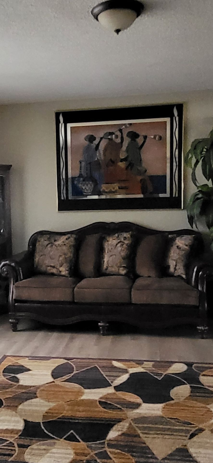 LIVING ROOM SET AND DINNING RM SET