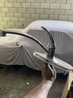 Delta Kitchen Faucet With The A Taller Spout