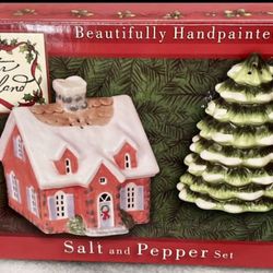 Certified International Susan Winget Winter Wonderland Salt & Pepper Set
