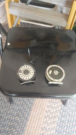 Fly reels.