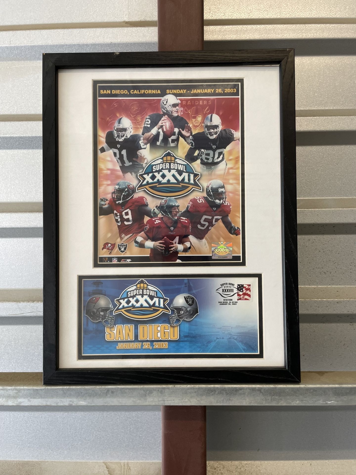 Superbowl 37 Buccaneers vs Raiders