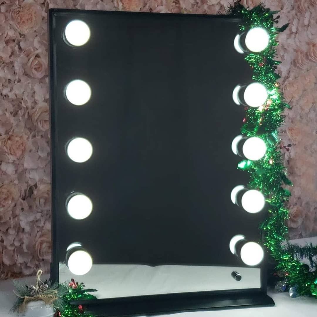 💋💄💡26" x 20" Hollywood Style LED Vanity Mirror with Dimmable Light Bulbs for Makeup Vanity Table Set in Dressing Room💋💄💡