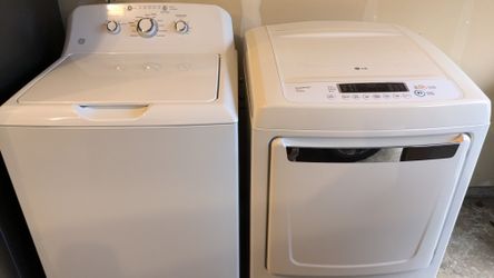 GE Washer And LG Gas Dryer