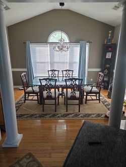 glass table