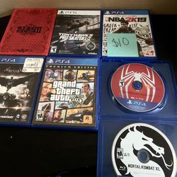 PlayStation 4 Video Games Ps4
