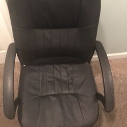 Computer Leather Chair goes Up And Down