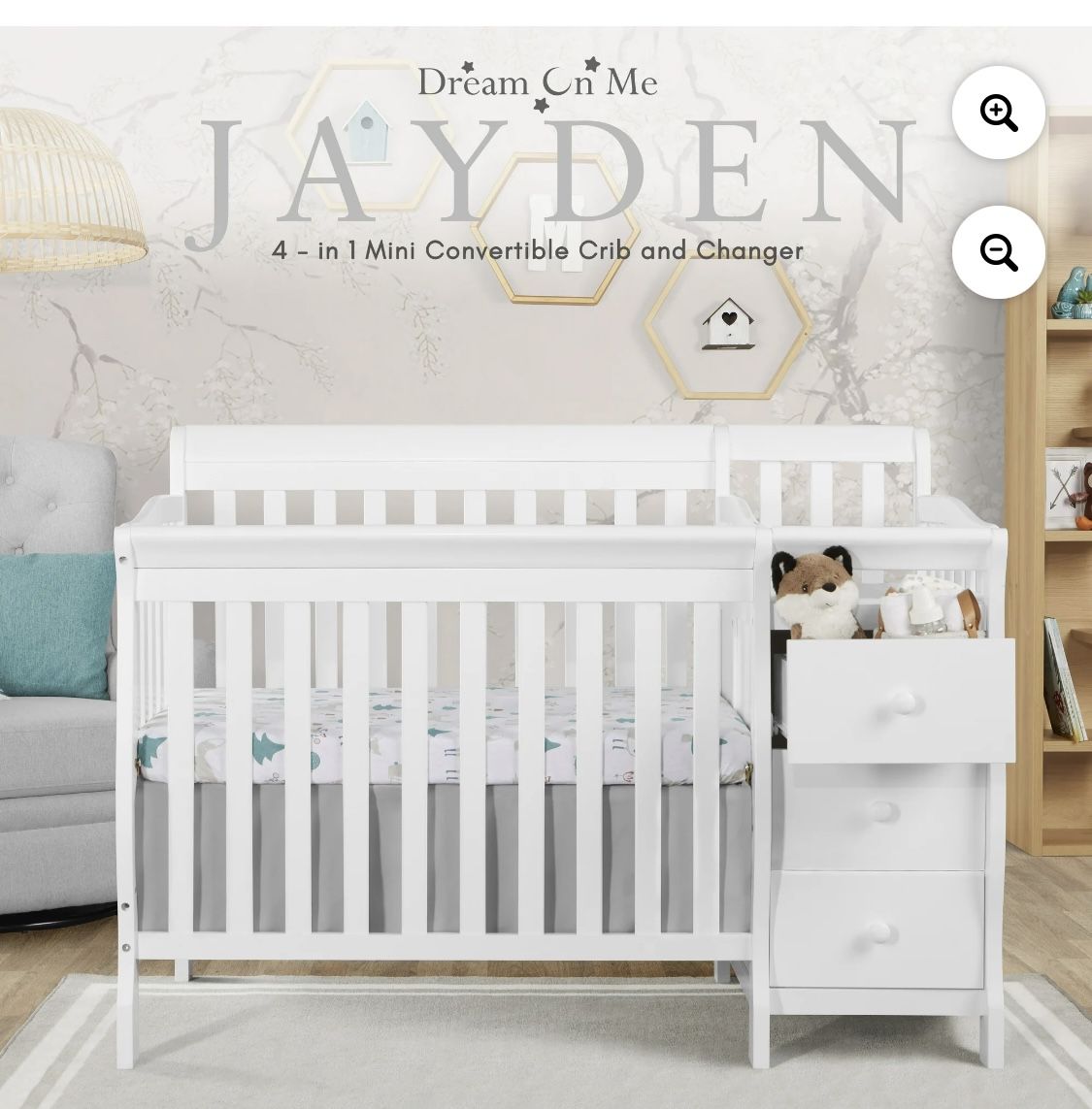 4 In 1 Mini Crib