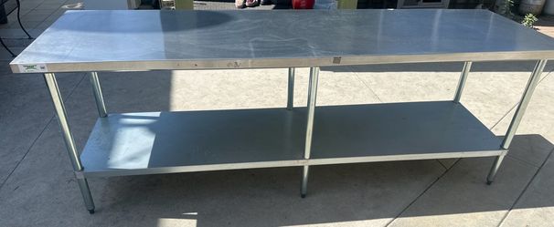 Commercial Stainless Steel Tables
