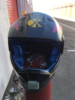 Skidoo Lazer Snowmobile helmet.Medium size.